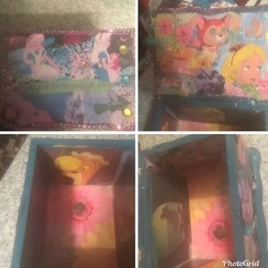 Alice in wonderland small jewelry box